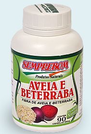 Aveia com Beterraba  90 Capsulas