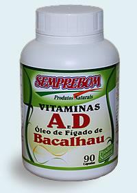 Óleo de Fígado de Bacalhau - 90 Cápsulas